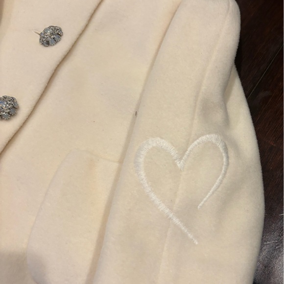 MiMiSol Coat with Rhinestone Buttons (12m) - Picture 5 of 5